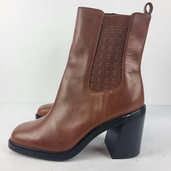 Sarto Franco Sarto Womens Paula Brown Chelsea Ankle Boots Size 10 M - Picture 6 of 16